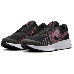 NIKE Run Defy Laufschuhe Damen 001 - black/elemental pink-hyper pink 44