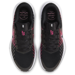 NIKE Run Defy Laufschuhe Damen 001 - black/elemental pink-hyper pink 44