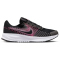 NIKE Run Defy Laufschuhe Damen 001 - black/elemental pink-hyper pink 44