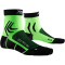 X-SOCKS Biking Pro Mid Fahrradsocken opal black/amazonas green 45-47