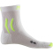 X-SOCKS Biking Pro Mid Fahrradsocken arctic white/phyton yellow 39-41