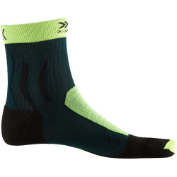 X-SOCKS Biking Pro Mid Fahrradsocken phyton yellow/pine...