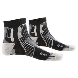 X-SOCKS Marathon Energy Laufsocken black/anthracite print 42-44