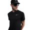 NIKE Miler Breathe Dri-FIT kurzarm Laufshirt Herren 010 - black/reflective silv S