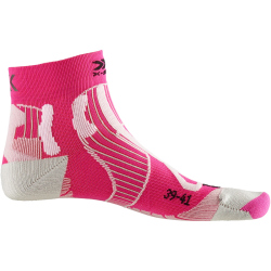 X-SOCKS Trail Run Energy Laufsocken Damen flamingo pink/pearl grey 39-40