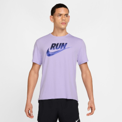 NIKE Miler Run Energy kurzarm Laufshirt Herren 515 - hydrangeas S