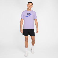 NIKE Miler Run Energy kurzarm Laufshirt Herren 515 - hydrangeas S