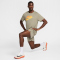 NIKE Miler Run Energy kurzarm Laufshirt Herren 320 - light army M