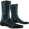 X-SOCKS Trek X Linen Trekkingsocken forest green/opal black 35-38