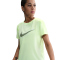 NIKE One Swoosh Dri-FIT kurzarm Laufshirt Damen 701 - barely volt XS