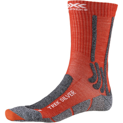 X-SOCKS Trek Silver Trekkingsocken crimson red/dolomite...