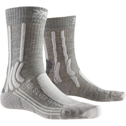 X-SOCKS Trek Silver Trekkingsocken Damen dolomite grey...
