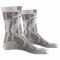 X-SOCKS Trek Pioneer Light Trekkingsocken Damen pearl grey melange 35-36