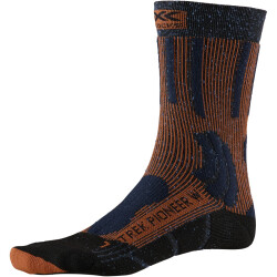 X-SOCKS Trek Pioneer Trekkingsocken Damen midnight blue/crimson red 35-36