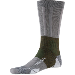 X-SOCKS Trek Path Trekkingsocken dolomite grey/forest green 45-47