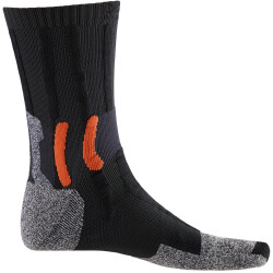 X-SOCKS Trek Dual Trekkingsocken granite grey/bonfire...