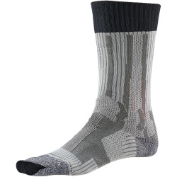 X-SOCKS Trek Dual Trekkingsocken granite grey/bonfire orange 42-44