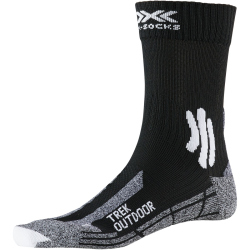X-SOCKS Trek Outdoor Trekkingsocken opal black/dolomite grey melange 35-38