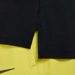 NIKE Court Advantage Dri-FIT Tennis Poloshirt Herren 010 - black/white/white XL