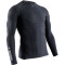 X-BIONIC Motorsport Energizer 4.0 Light langarm Funktionsshirt Herren charcoal/pearl grey M