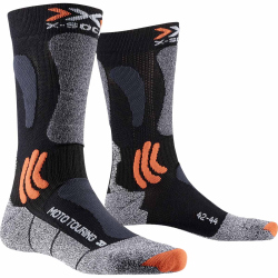 X-SOCKS Mototouring Socken kurz opal black/dolomite grey...
