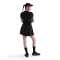 NIKE Court Ace Advantage Dri-FIT High-Waist Tennisrock Damen 010 - black/black XS