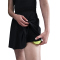 NIKE Court Ace Advantage Dri-FIT High-Waist Tennisrock Damen 010 - black/black M