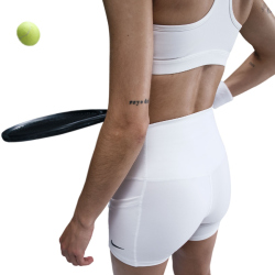 NIKE Court Dri-FIT High-Waist Tennisshorts Damen 101 -...