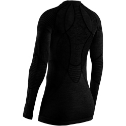X-BIONIC Apani 4.0 Merino Langarmshirt Damen black/black XL