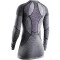 X-BIONIC Apani 4.0 Merino Langarmshirt Damen black/grey/magnolia L