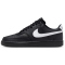 NIKE Court Vision Low Sneaker Herren 010 - black/white-black 35.5
