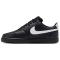NIKE Court Vision Low Sneaker Herren 010 - black/white-black 35.5