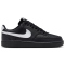 NIKE Court Vision Low Sneaker Herren 010 - black/white-black 35.5
