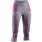 X-BIONIC Energy Accumulator 4.0 Melange 3/4 Funktionshose Damen grey melange/pink M