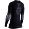 X-BIONIC Energizer 4.0 langarm Funktionsshirt Damen opal black/arctic white XS