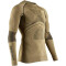 X-BIONIC Radiactor 4.0 langarm Funktionsshirt Herren gold/black S
