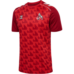 hummel 1. FC Köln Dom-Aufwärmshirt 2025/26 3062 - true red M