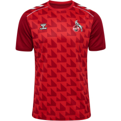 hummel 1. FC Köln Dom-Aufwärmshirt 2025/26 3062 - true red M