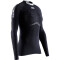 X-BIONIC The Trick 4.0 langarm Laufshirt Damen opal black/arctic white XS