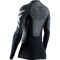 X-BIONIC Twyce 4.0 langarm Laufshirt Damen opal black/arctic white XS