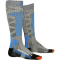 X-SOCKS Skisocken Rider 4.0 Damen stone grey melange/turquoise 37-38