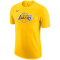 NIKE LA Lakers NBA Essential T-Shirt Herren 728 - amarillo S