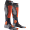 X-SOCKS Ski Touring Silver 4.0 Socken anthracite melange/orange fluo 39-41