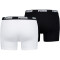 2er Pack PUMA Basic Boxershorts white / black S