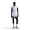 NIKE Victory Dri-FIT Mid-Waist Rock Damen 100 - white/black S