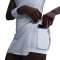 NIKE Victory Dri-FIT Mid-Waist Rock Damen 100 - white/black S