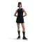 NIKE Victory Dri-FIT Mid-Waist Rock Damen 010 - black/white S