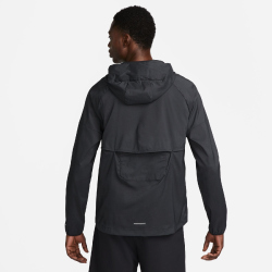 NIKE Windrunner Repel Laufjacke Herren 010 - black/black/reflective silv S