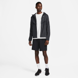 NIKE Windrunner Repel Laufjacke Herren 010 - black/black/reflective silv S