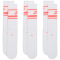 3er Pack NIKE Sportswear Everyday Essential Retro-Sportsocken 100 - white/hot punch/hot punch 34-38
